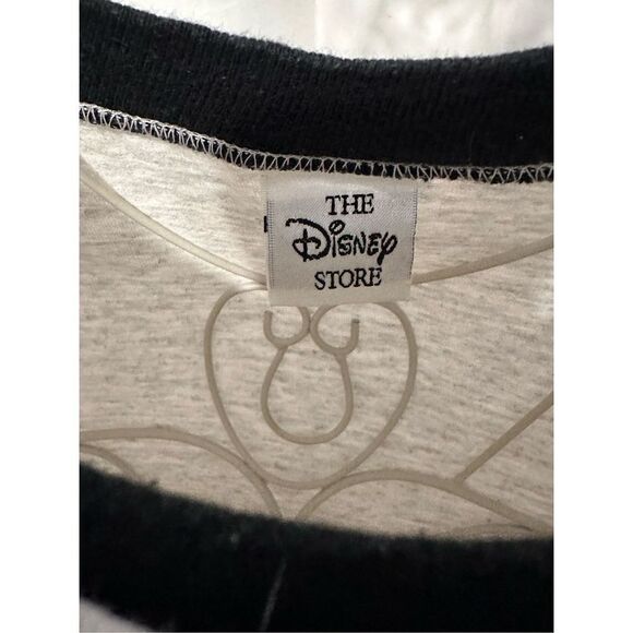 Vintage The Disney Store Label - MICKEY MOUSE (large ) Heavy T-Shirt Gray Purple - Picture 4 of 7